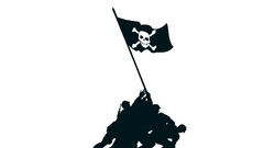 Pirates Flags Iwo Jima