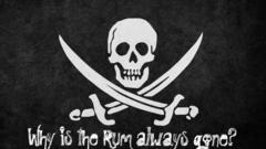 Pirates Jolly Roger rum