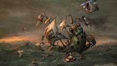 Pirates machinarium artwork video games