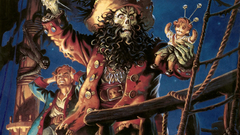 Pirates paint Monkey Island