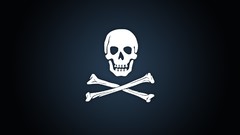 Pirates skull and crossbones