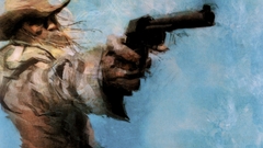 Pistols Cowboys artwork metal gear Revolver Ocelot