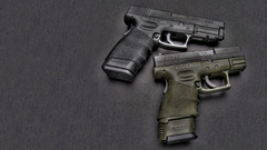 Pistols Guns weapons Springfield