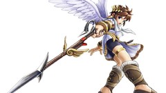 Pit staff angels Simple Background Kid Icarus: Uprising