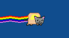 Pixel Art nyan cat