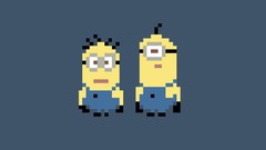 Pixels Despicable Me minions