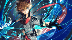 pixiv anime games Genshin Impact 2D