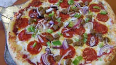 Pizza Food and Drinks