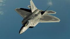 Planes Aircraft military F-22