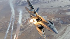 Planes flares f-18 hornet