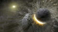 Planet Collision planets collideone