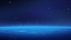 Planet Earth in Space