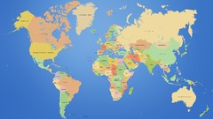 Planets Earth Maps countries