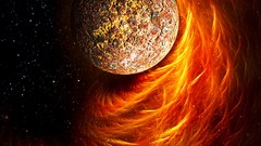 Planets fantasy art Lemmy X