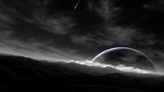 Planets grayscale