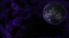 Planets nebulae outer space