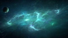 Planets nebulae outer space multiscreen