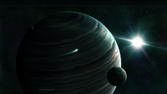 Planets outer space
