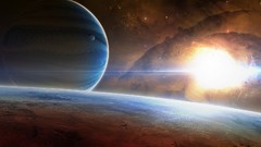Planets outer space