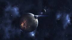 Planets outer space