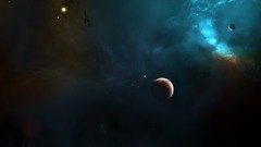 Planets outer space