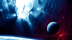 Planets outer space artwork