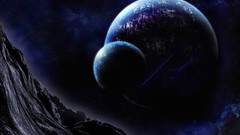 Planets outer space digital art