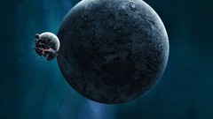 Planets outer space digital art