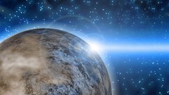 Planets outer space digital art