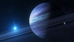 Planets outer space digital art