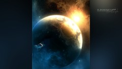 Planets outer space digital art