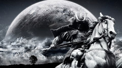 Planets samurai Horses night