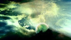 Planets science fiction outer space