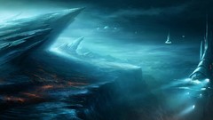 Planets spaceships fan art artwork fantasy art