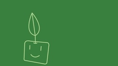 Plants minimalistic artwork