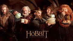 Plates dwarfs nori The Hobbit dori Fili Ori Bombur