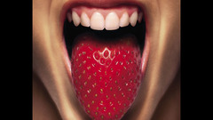 Platinum strawberry tongue