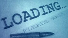 Please wait bullet abstract