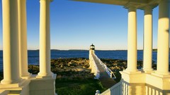 Point port Maine marshall lighthouses