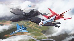 Pokémon Latios Latias jets ace combat Kyogre video games vehicle