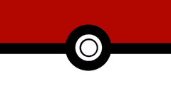 Pokémon Poké Balls artwork red white black