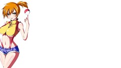 Pokemon anime girls soft shading Misty (Pokemon)