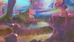 Pokemon artwork digital art Kecleon Breloom