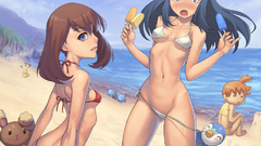 Pokemon bikini panties ass