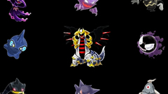 Pokemon black background