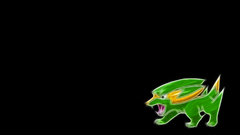 Pokemon black background