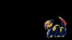 Pokemon black background