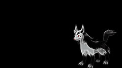Pokemon black background Anime
