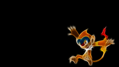 Pokemon black background Anime