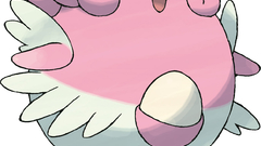 Pokemon black background blissey